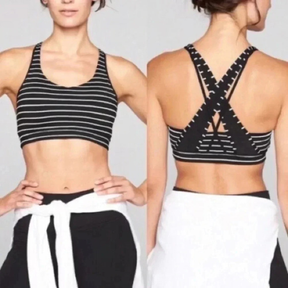 [Athleta] Transcendence Criss Cross Sports Bra - Picture 1 of 7